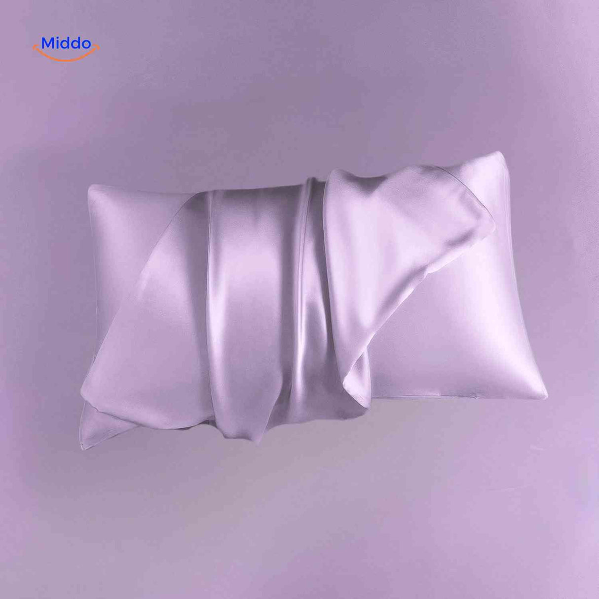 taie d'oreiller en satin lilas, douceur soyeuse et protection des cheveux