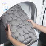 tapis de bain absorbant compatible lavage en machine pour un entretien facile