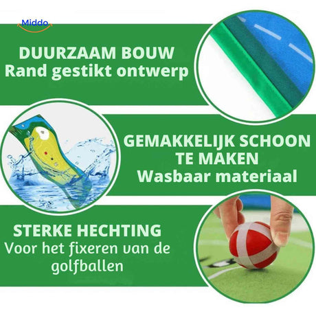 tapis de golf durable et lavable pour un entraînement hygiénique et longue durée