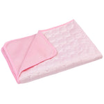 vue produit du tapis rafraîchissant absorbant la chaleur pour animaux coloris rose