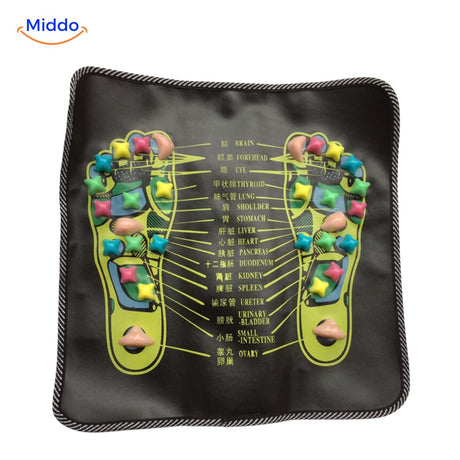 tapis de réflexologie plantaire pour la stimulation et le confort des pieds au quotidien