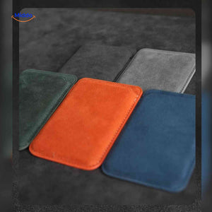 Porte-cartes MagSafe AlcantaPro en Alcantara, vue produit 14