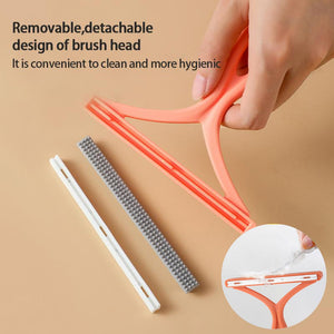 têtes de brosse amovibles du peigne anti-poils hairaway