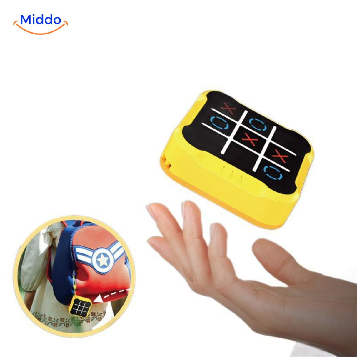 plateau de jeu tic-tac-toe avec eclairage led, jouet strategique pour enfants et adultes