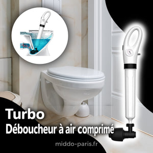 Déboucheur Turbo pour la salle de bains