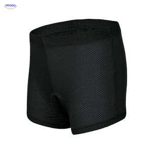 Extérieur du sous-short de vélo noir pour femme