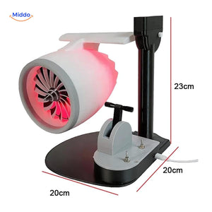 fiche technique jetfan ventilateur de bureau fait main : fonctions et caractéristiques