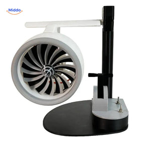 ventilateur de bureau jetfan avec humidificateur intégré et flamme de queue