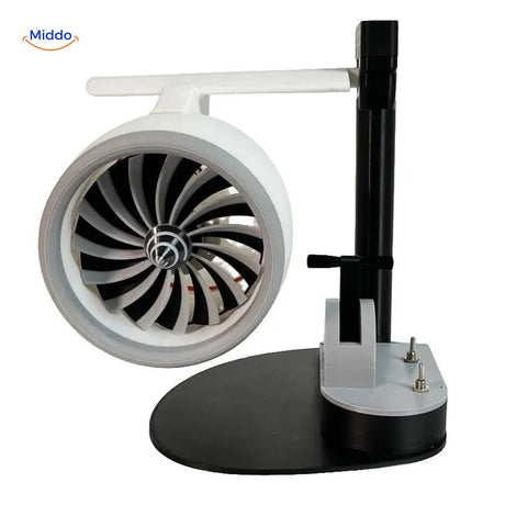 ventilateur de bureau jetfan avec humidificateur intégré et flamme de queue