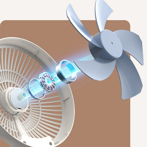 gros plan sur les pales et les composants internes du ventilateur