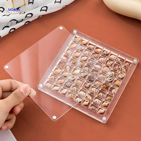 vitrine fabriquée en acryl haute qualité offrant une transparence optimale pour vos objets