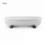 woodinex onderzetter modern keramische schaal met minimalistische onderzetter www.middo.nl