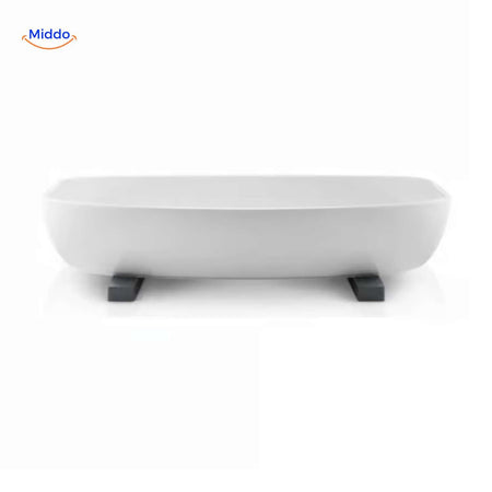 woodinex onderzetter modern keramische schaal met minimalistische onderzetter www.middo.nl